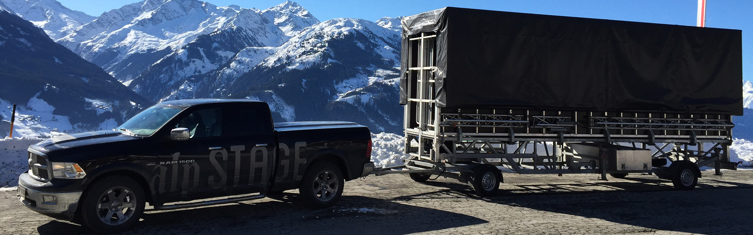 Transport Mobile Buehne Alpstage 1
