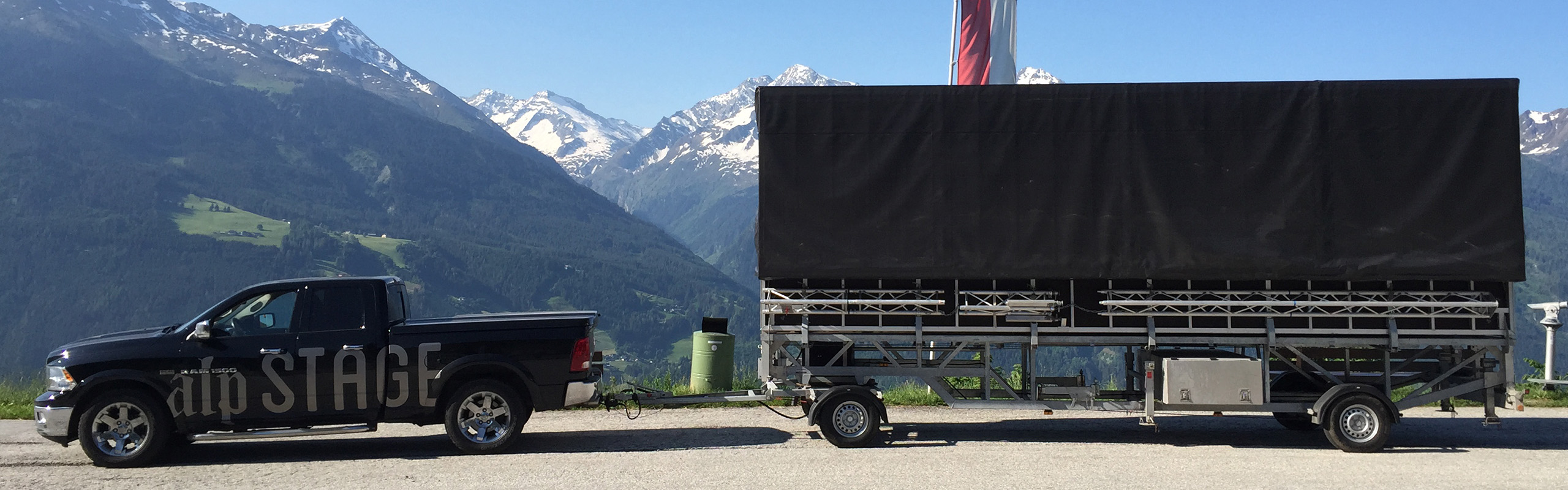 Transport Mobile Buehne Alpstage 2
